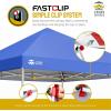 imageCROWN SHADES 10x10 Pop Up Canopy  Beach Tent with One Push Setup  Outdoor Sun Shade for Events Parties Camping  Gazebo with STONGo Cover Bag Silver Coated Top 3 Heightampamp 4 Sand Bags CoffeeBlue