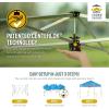 imageCROWN SHADES 10x10 Pop Up Canopy  Beach Tent with One Push Setup  Outdoor Sun Shade for Events Parties Camping  Gazebo with STONGo Cover Bag Silver Coated Top 3 Heightampamp 4 Sand Bags CoffeeSky Blue