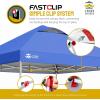 imageCROWN SHADES 10x10 Pop Up Canopy  Beach Tent with One Push Setup  Outdoor Sun Shade for Events Parties Camping  Gazebo with STONGo Cover Bag Silver Coated Top 3 Heightampamp 4 Sand Bags CoffeeBlue