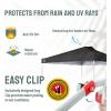 imageCROWN SHADES 10x10 Pop Up Canopy  Beach Tent with One Push Setup  Outdoor Sun Shade for Events Parties Camping  Gazebo with STONGo Cover Bag Silver Coated Top 3 Heightampamp 4 Sand Bags CoffeeGray