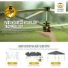 imageCROWN SHADES 10x10 Pop Up Canopy  Beach Tent with One Push Setup  Outdoor Sun Shade for Events Parties Camping  Gazebo with STONGo Cover Bag Silver Coated Top 3 Heightampamp 4 Sand Bags CoffeeGrid Grey