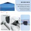 imageCROWN SHADES 10x10 Pop Up Canopy Tent  Patented Center Lock One Push Instant Outdoor Canopy Beach Tent with STONGo Bag 8 Stakes ampamp 4 Sand BagsBlack10x10 Infinite Adjustment