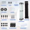 imageCROWN SHADES 10x15 Pop Up Canopy Tent Thicken Frame Commercial Heavy Duty Tent with 4 Sidewalls 8 Stakes ampamp 4 Sandbags ampamp 4 Ropes Outdoor Canopies for Events PartiesBlueWhite