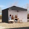 imageCROWN SHADES 8x8 Canopy Sidewalls 4pck  Replacement Walls for 8x8 Gazebo Event Shelter Accessories  WhiteBlack
