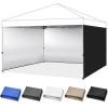 imageCROWN SHADES 8x8 Canopy Sidewalls 4pck  Replacement Walls for 8x8 Gazebo Event Shelter Accessories  WhiteBlack