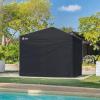 imageCROWN SHADES 8x8 Canopy Sidewalls 4pck  Replacement Walls for 8x8 Gazebo Event Shelter Accessories  WhiteBlack
