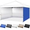 imageCROWN SHADES 8x8 Canopy Sidewalls 4pck  Replacement Walls for 8x8 Gazebo Event Shelter Accessories  WhiteBlue