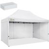 imageCROWN SHADES 8x8 Canopy Sidewalls 4pck  Replacement Walls for 8x8 Gazebo Event Shelter Accessories  WhiteWhite