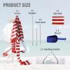 imageCROWN SHADES Beach Cabana 65 x 65 Umbrella Canopy Tent Easy Pop Up  Beach Cabanas for Sand  UPF50 Protection with Sidewall and More Pockets RedRed