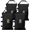 imageCROWN SHADES Sand Bags for Canopy Legs Sandbags for WeightSandbags for Canopy Tent Bags WeightsBlack