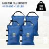 imageCROWN SHADES Sand Bags for Canopy Legs Sandbags for WeightSandbags for Canopy Tent Bags WeightsBlue
