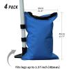 imageCROWN SHADES Sand Bags for Canopy Legs Sandbags for WeightSandbags for Canopy Tent Bags WeightsBlue