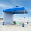 imageCROWN SHADES Sand Bags for Canopy Legs Sandbags for WeightSandbags for Canopy Tent Bags WeightsBlue