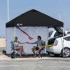 imageCROWN SHADES SunWall Silver Coated for 10x10 Pop up Canopy Tent with Targets 1 Pack Sidewall Only with Silver Coating 1 Pack WhiteBlack