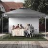 imageCROWN SHADES SunWall Silver Coated for 10x10 Pop up Canopy Tent with Targets 1 Pack Sidewall Only with Silver Coating 1 Pack WhiteGray