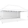 imageCROWN SHADES SunWall Silver Coated for 10x10 Pop up Canopy Tent with Targets 1 Pack Sidewall Only with Silver Coating 1 Pack WhiteWhite