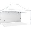 imageCROWN SHADES SunWall Silver Coated for 10x10 Pop up Canopy Tent with Targets 1 Pack Sidewall Only with Silver Coating 1 Pack WhiteWhite