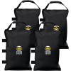 imageCROWN SHADES Sand Bags for Canopy Legs Sandbags for WeightSandbags for Canopy Tent Bags WeightsBlack