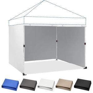 imageCROWN SHADES 8x8 Canopy Sidewalls 4pck  Replacement Walls for 8x8 Gazebo Event Shelter Accessories  WhiteWhite
