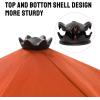 imageCROWN SHADES 9 Ft Patio Umbrella with AutoTilt ampamp Olefin Fabric  Patented 90 Edge Connection Windproof Outdoor Umbrella for Table Pool Beach Silky Crank SystemRed